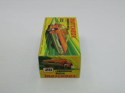 Matchbox Superfast No 20A Lamborghini Marzal Light AMBER Windows (A)