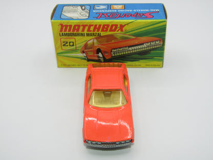 Matchbox Superfast No 20A Lamborghini Marzal Light AMBER Windows (B)
