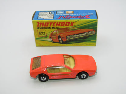 Matchbox Superfast No 20A Lamborghini Marzal Light AMBER Windows (B)