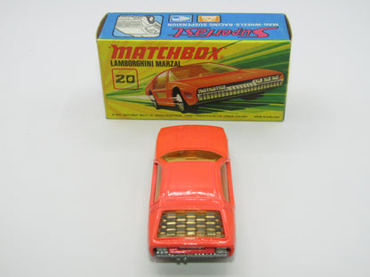 Matchbox Superfast No 20A Lamborghini Marzal Light AMBER Windows (B)