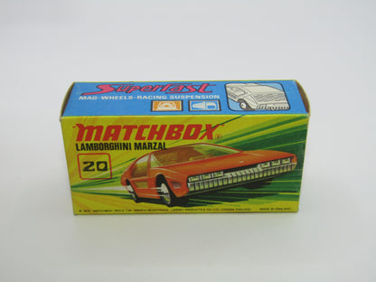 Matchbox Superfast No 20A Lamborghini Marzal Light AMBER Windows (B)