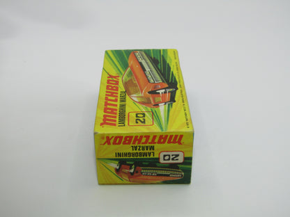 Matchbox Superfast No 20A Lamborghini Marzal Light AMBER Windows (B)