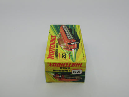 Matchbox Superfast No 20A Lamborghini Marzal Salmon Racing Special Labels