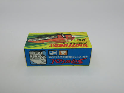 Matchbox Superfast No 20A Lamborghini Marzal Salmon Racing Special Labels