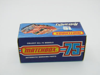 Matchbox Superfast No 16A Badger, Dark Bronze, PURPLE Windows, Unpainted Base