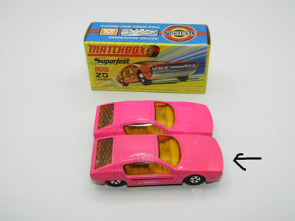 Matchbox Superfast No 20A Lamborghini Marzal DULL DARK PINK