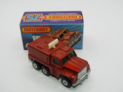 Matchbox Superfast No 16A Badger, Medium Bronze, IVORY Radar, Unpainted Base