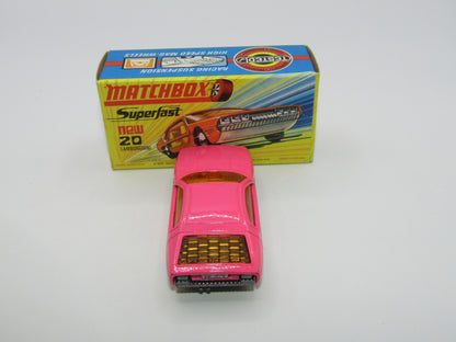 Matchbox Superfast No 20A Lamborghini Marzal DULL DARK PINK