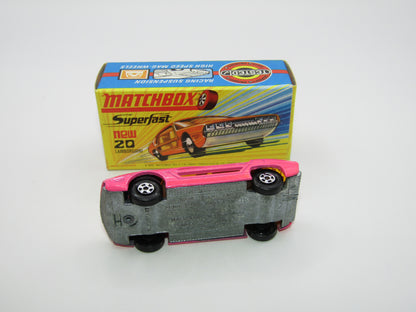 Matchbox Superfast No 20A Lamborghini Marzal DULL DARK PINK