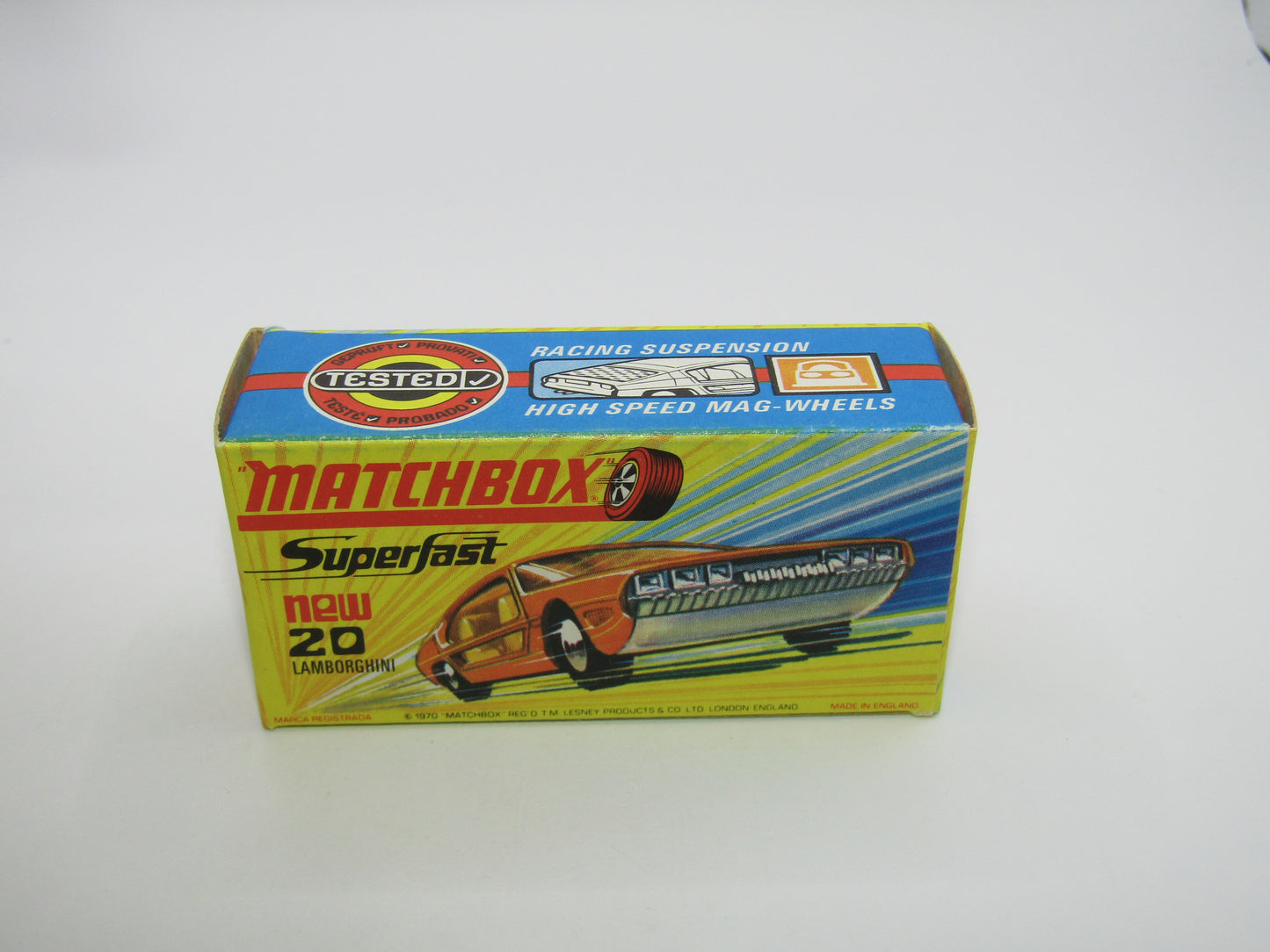 Matchbox Superfast No 20A Lamborghini Marzal DULL DARK PINK
