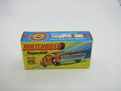 Matchbox Superfast No 20A Lamborghini Marzal DULL DARK PINK