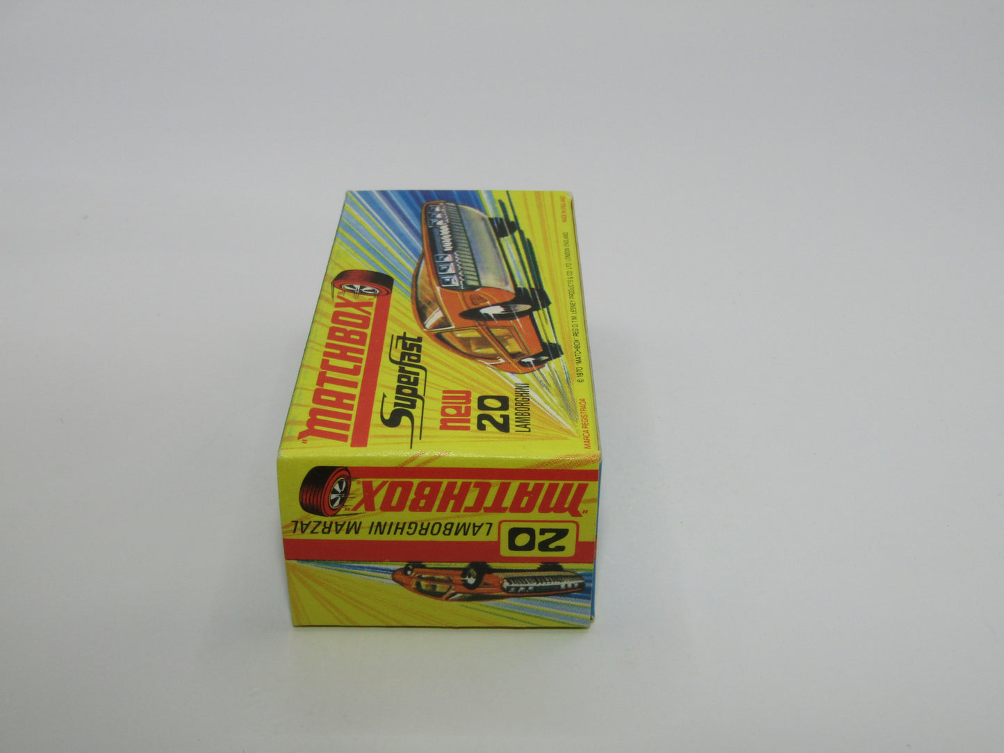 Matchbox Superfast No 20A Lamborghini Marzal DULL DARK PINK