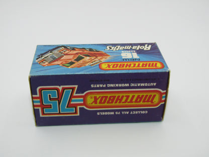 Matchbox Superfast No 16A Badger, Medium Bronze, IVORY Radar, Unpainted Base