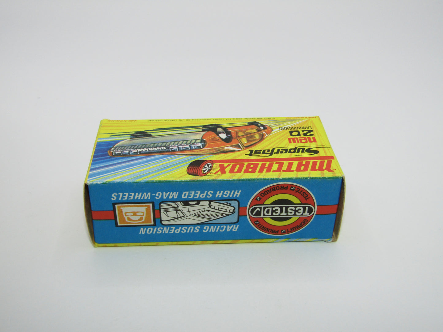 Matchbox Superfast No 20A Lamborghini Marzal DULL DARK PINK