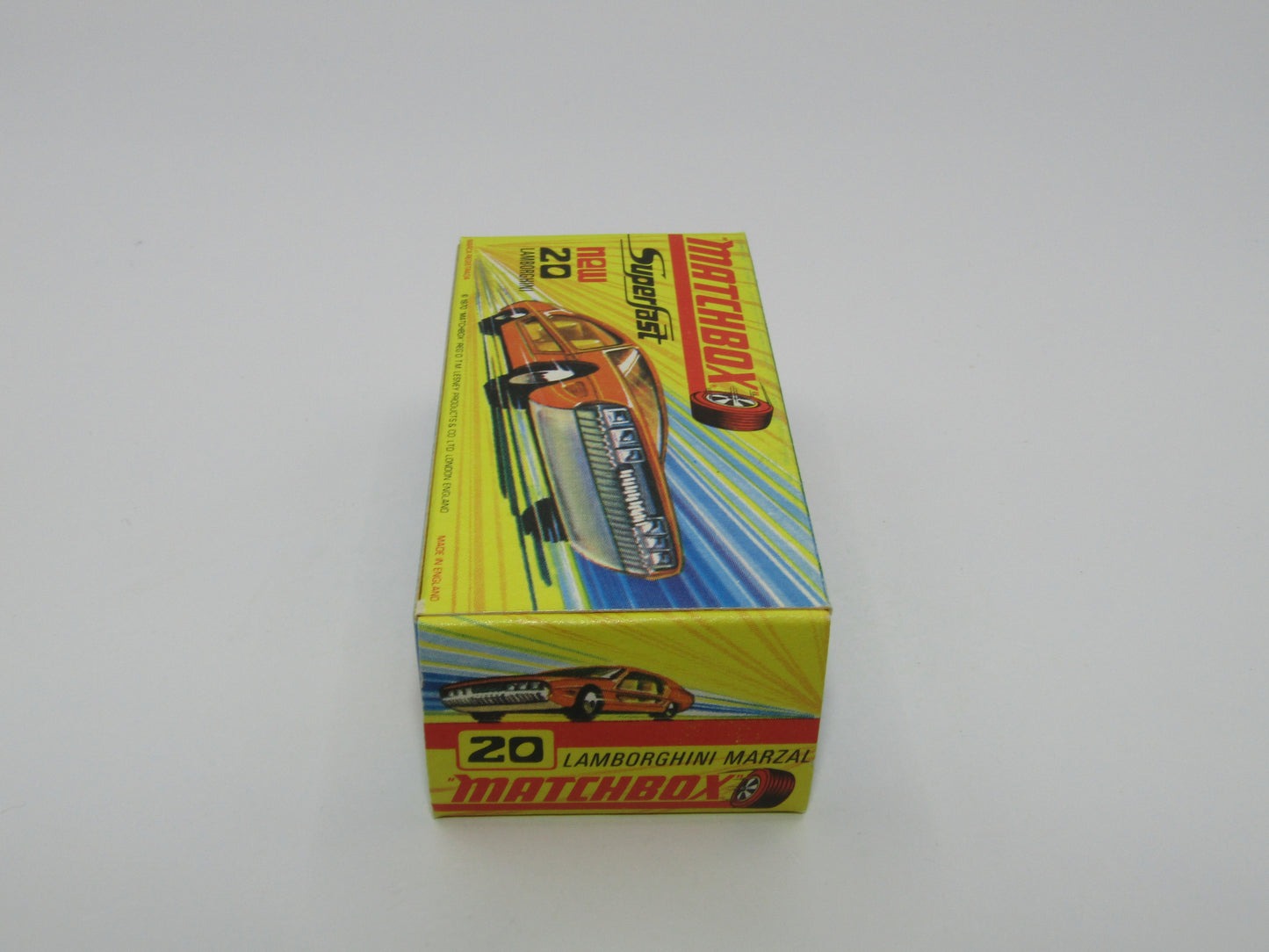Matchbox Superfast No 20A Lamborghini Marzal DULL DARK PINK