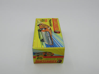Matchbox Superfast No 20A Lamborghini Marzal DULL DARK PINK