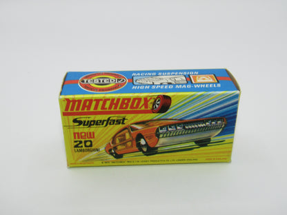 Matchbox Superfast No 20A Lamborghini Marzal HOT PINK Narrow Wheels