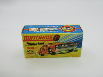 Matchbox Superfast No 20A Lamborghini Marzal HOT PINK Narrow Wheels