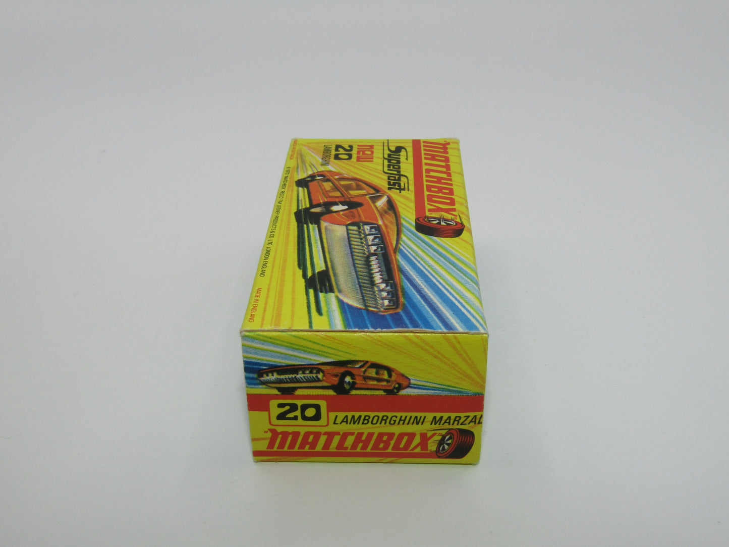 Matchbox Superfast No 20A Lamborghini Marzal HOT PINK Narrow Wheels
