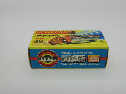 Matchbox Superfast No 20A Lamborghini Marzal HOT PINK Narrow Wheels