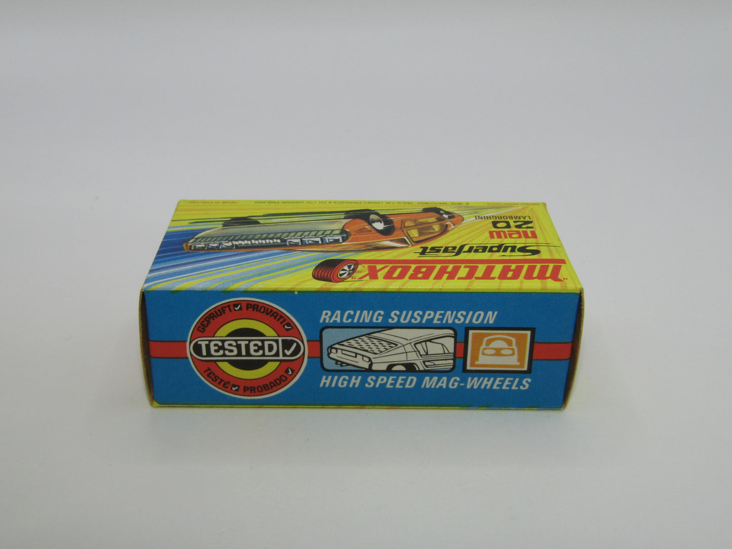 Matchbox Superfast No 20A Lamborghini Marzal Salmon Pink NARROW Wheels