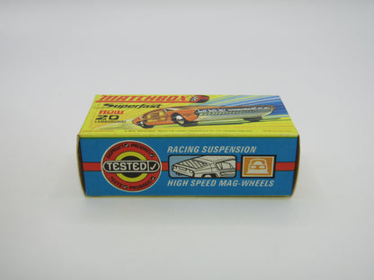 Matchbox Superfast No 20A Lamborghini Marzal Salmon Pink NARROW Wheels