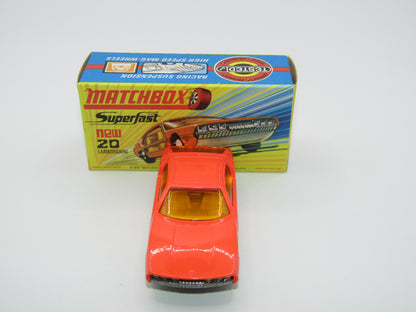 Matchbox Superfast No 20A Lamborghini Marzal ORANGE Salmon Pink