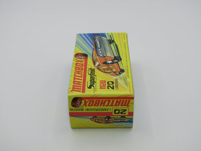 Matchbox Superfast No 20A Lamborghini Marzal ORANGE Salmon Pink