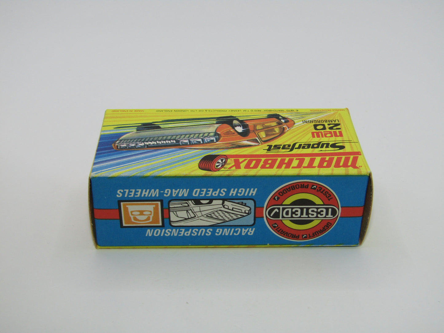 Matchbox Superfast No 20A Lamborghini Marzal ORANGE Salmon Pink