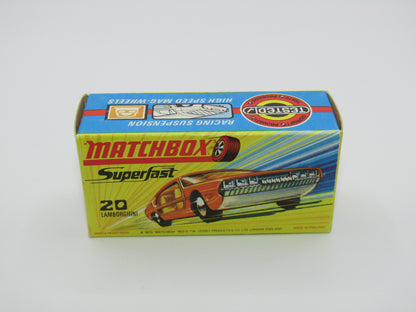 Matchbox Superfast No 20A Lamborghini Marzal Salmon Pink Wide Wheels