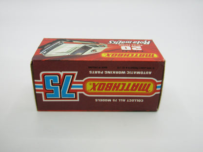 Matchbox Superfast No 20B Police Patrol White AMBULANCE Labels