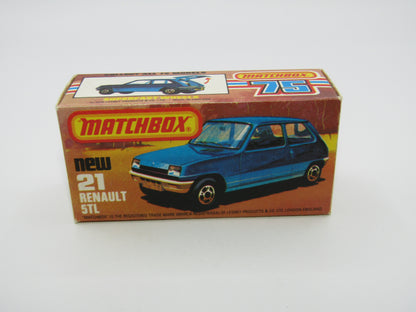 Matchbox Superfast No 21C Renault 5TL ROLOIL WHITE Interior Rallye Le Car