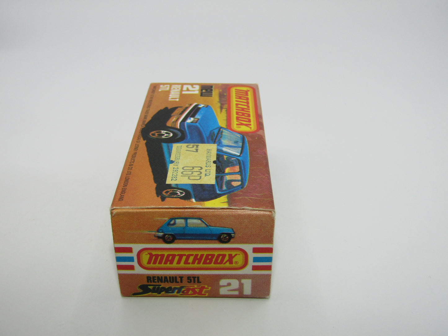 Matchbox Superfast No 21C Renault 5TL ROLOIL WHITE Interior Rallye Le Car