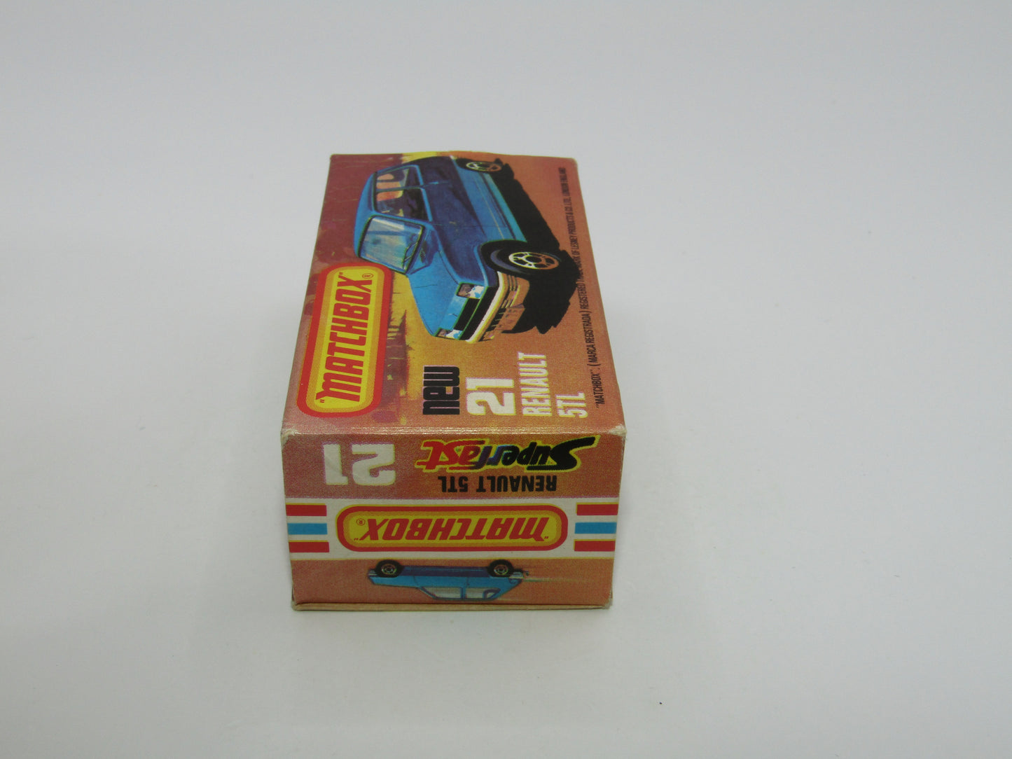Matchbox Superfast No 21C Renault 5TL ROLOIL YELLOW Interior Rallye Le Car