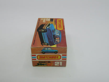 Matchbox Superfast No 21C Renault 5TL ROLOIL YELLOW Interior Rallye Le Car
