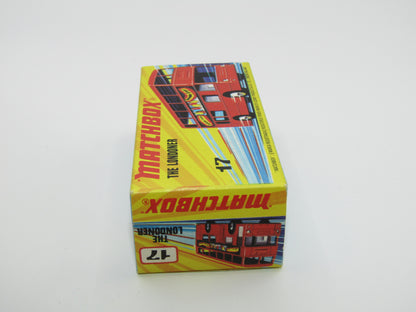 Matchbox Superfast No 17B The Londoner COFFEE AND CREAM BERGER PAINTS Gloss Black Base