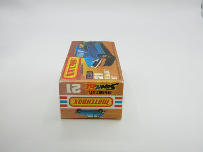 Matchbox Superfast No 21C Renault 5TL KONI WHITE Interior Rallye Le Car
