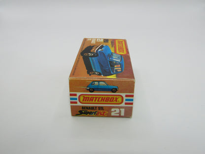 Matchbox Superfast No 21C Renault 5TL KONI WHITE Interior Rallye Le Car