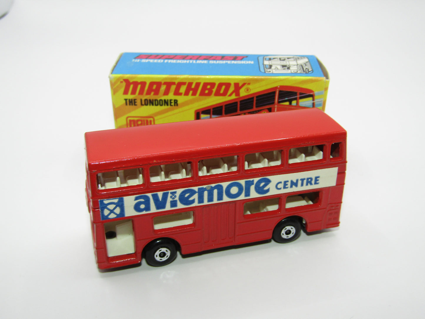 Matchbox Superfast No 17B The Londoner, Aviemore Centre/Santa Claus Land