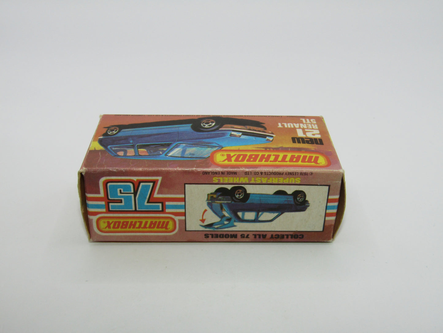 Matchbox Superfast No 21C Renault 5TL KONI NO ROOF TAMPO Rallye Le Car