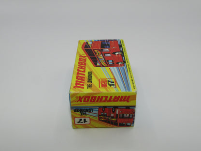 Matchbox Superfast No 17C London Bus Red AVIEMORE Centre/Santa Claus Land