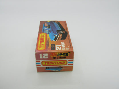Matchbox Superfast No 21C Renault 5TL KONI LIGHT GREEN Tampo DK Beige Int