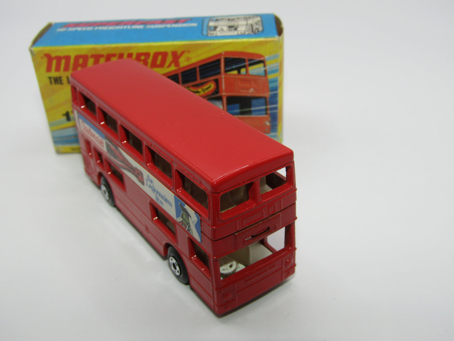 Matchbox Superfast No 17B The Londoner, Charbonnier UNPAINTED Base