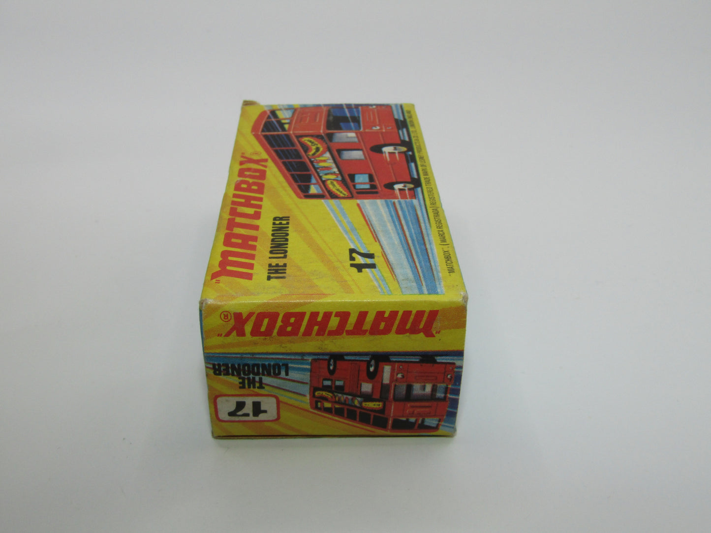 Matchbox Superfast No 17B The Londoner, Charbonnier UNPAINTED Base