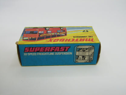 Matchbox Superfast No 17B The Londoner, Charbonnier UNPAINTED Base