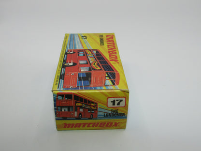 Matchbox Superfast No 17B The Londoner, Charbonnier UNPAINTED Base