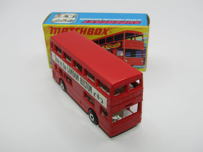 Matchbox Superfast No 17B The Londoner, Stay at the Kensington Hilton, 5 Spoke, Gloss Black Base