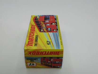 Matchbox Superfast No 17B The Londoner, Stay at the Kensington Hilton, 5 Spoke, Gloss Black Base