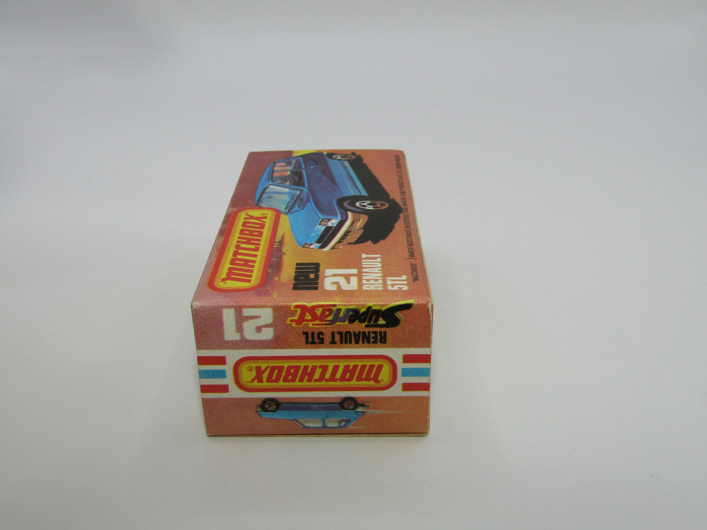 Matchbox Superfast No 21C Renault 5TL BLACK HUBS RED Int SILVER BASE
