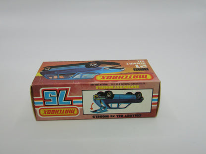 Matchbox Superfast No 21C Renault 5TL BLACK HUBS RED Int SILVER BASE